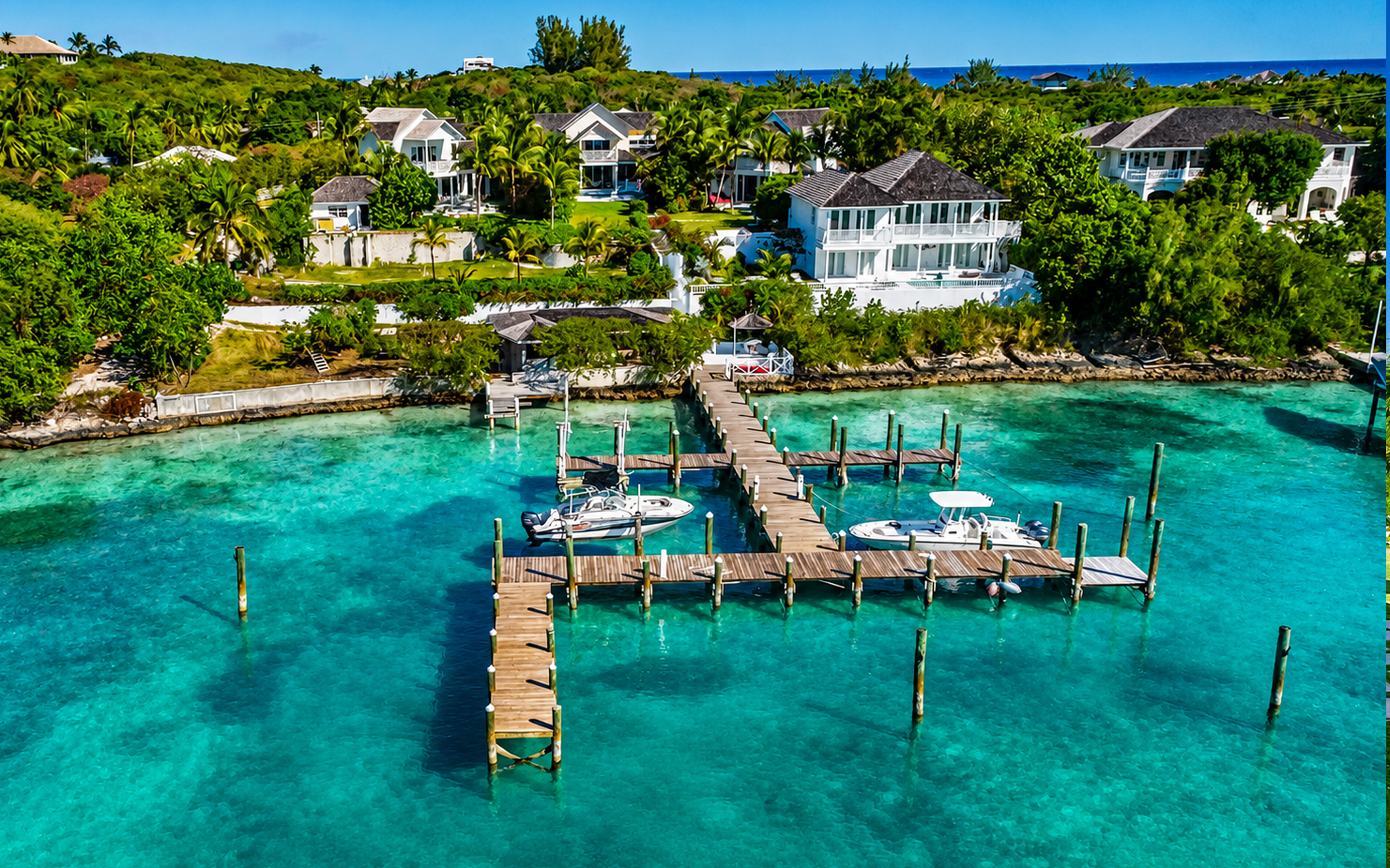 Harbour Island Bahamas real estate and pink sand beach homes